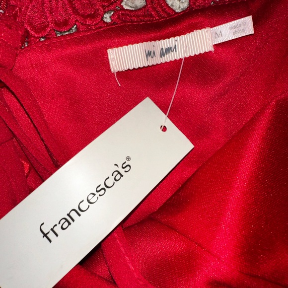 Elegant Red Women's Pants - Picture 3 of 8